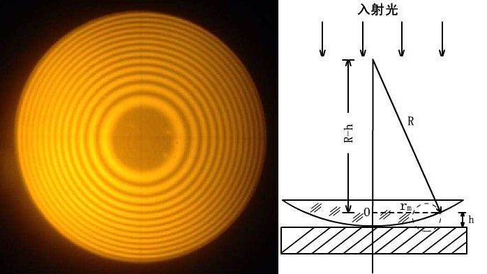 牛顿环 牛顿圈 25021 高中物理光学薄膜干涉条纹教学仪器实验器材|价